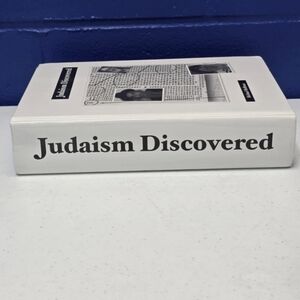 Rare 2008 Judaism Discovered Hardcover Book Banned